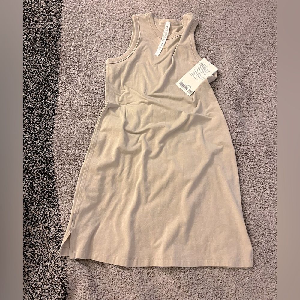Lululemon Classic Fit Cotton Blend Tank Dress